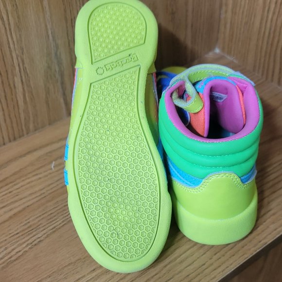 Kid Reebok FreeStyleHI High Top Shoes Size 12.5 Uisex - Picture 3 of 4